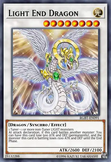 Edison Rulings for Light End Dragon
